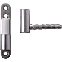 SO-TECH® Bisagra para Puerta 15 x 83 mm con Aguja M8 x 47 mm para perforar en la Puerta Madera (Acero galvanizado)